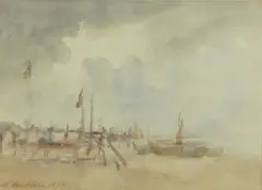 Philip Wilson Steer, Stormy Weather, Walmer, watercolour