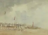 Philip Wilson Steer, Stormy Weather, Walmer, watercolour