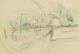 John Nash, Landscape, 1920s