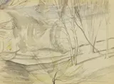 John Nash, Woodland scene, early 1920s