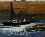 Alex McKenna, AT THE PIER, CURRACH RACES, ARAN ISLANDS
