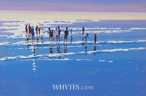 John Morris, INTO THE LIGHT, oil on canvas