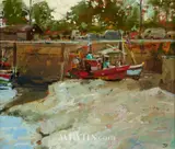 Tom Coates, DRY SAND BEDS AT HONFLEUR, FRANCE