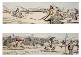 Jack Butler Yeats, THE STRAND RACES: THE START AND THE FINISH (A PAIR)