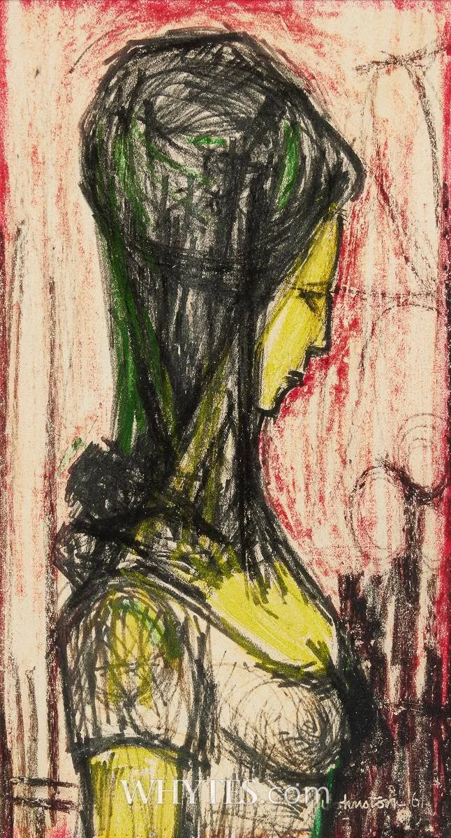 Roy Johnston, CLIONE, 1961, pastel