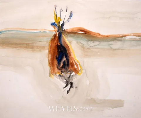 Barrie Cooke, ROOT UNDERGROUND, 1964, watercolour