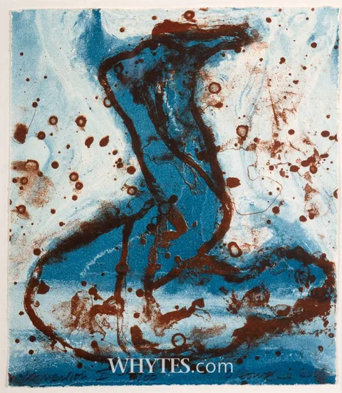 IMMERSION I by Hughie O'Donoghue, 2003, carborundum on paper; (no. 36 from an edition of 100), offered Jun 2026
