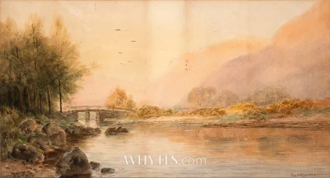 Alexander Williams, GLENDALOUGH, COUNTY WICKLOW, watercolour