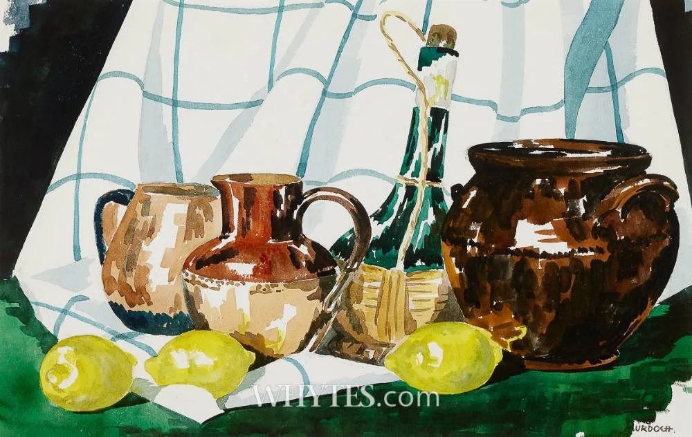 Joyce Murdoch, STILL LIFE, watercolour