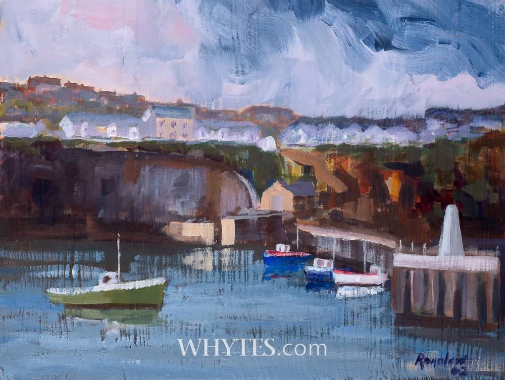 Brian Ranalow, BALLYCOTTON HARBOUR 2, 2002, acrylic on board