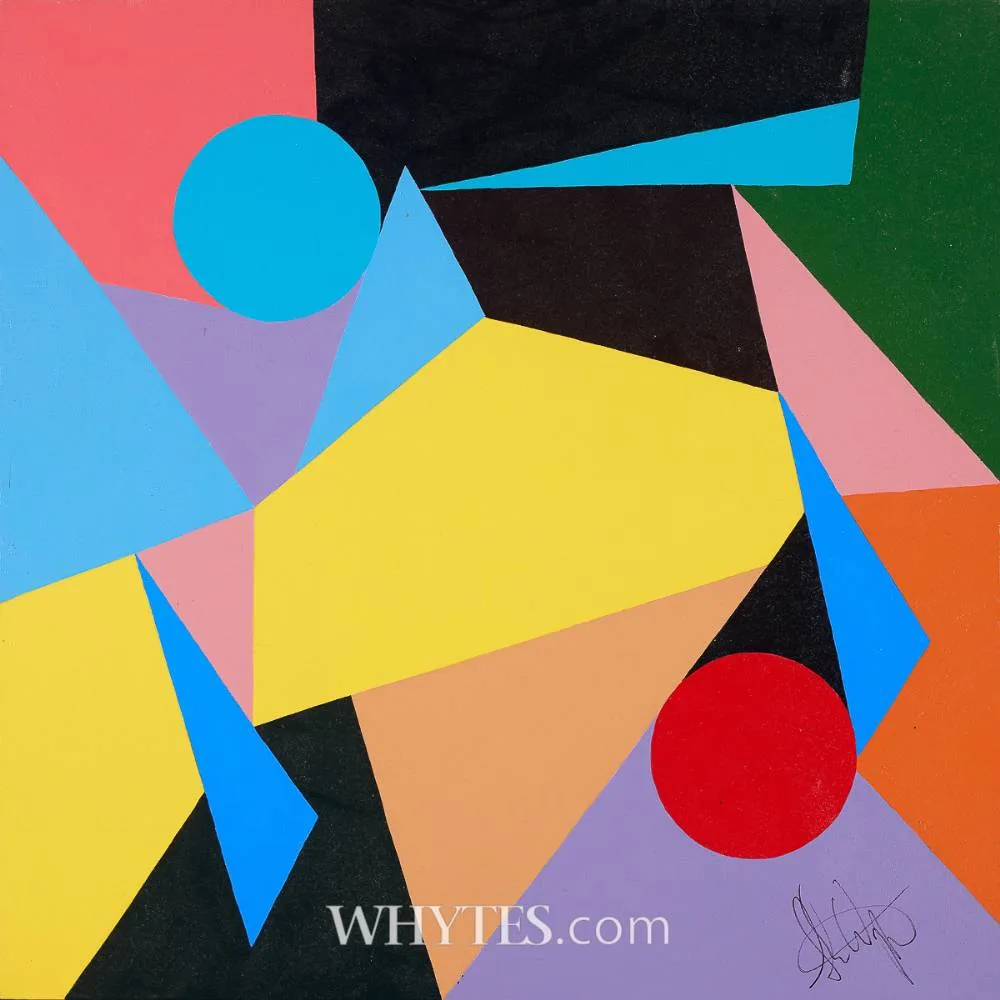 Adrian Wright, UNTITLED [FRAGMENTS SERIES], oil on canvas