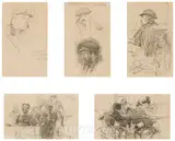 Walter Osborne, SKETCHES [SET OF FIVE]