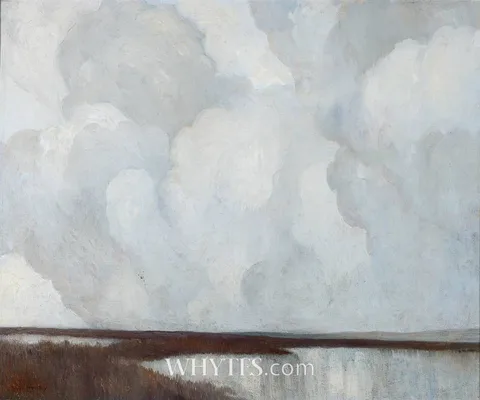 Paul Henry, THE LOCH OF THE TEARS OF THE SORROWING WOMEN, 1916-17, oil on canvas