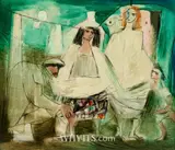 Louis le Brocquy, TRAVELLING PEOPLE