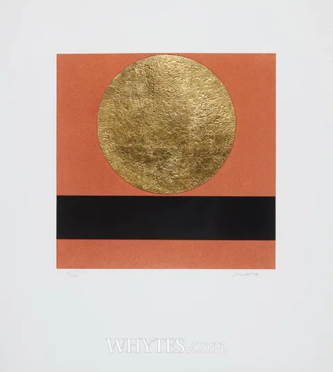 Patrick Scott, UNTITLED (MEDITATION SERIES), 2008, carborundum print; (no. 8 from an edition of 100)