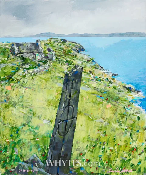 Charles Harper, CILL RIALAIG CROSS, COUNTY KERRY, 2016, acrylic on canvas