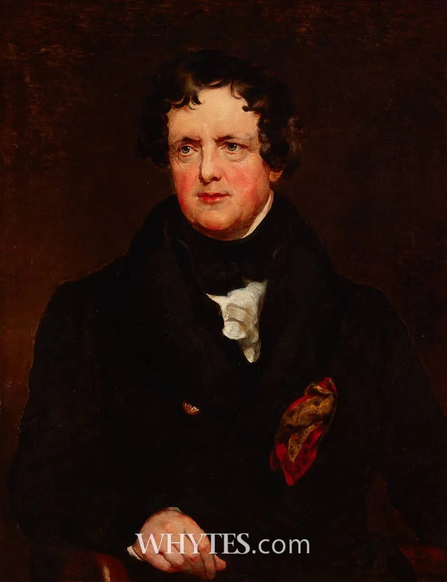 Nicholas Joseph Crowley, PORTRAIT OF DANIEL O'CONNELL, c.1844, oil on canvas