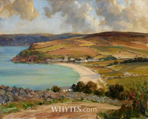 James Humbert Craig, CUSHENDUN BAY, COUNTY ANTRIM, oil on canvas