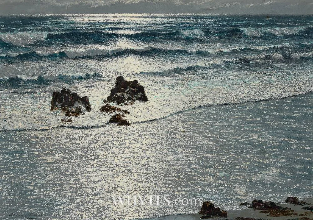Ciaran Clear, TURNING POINT, oil on board