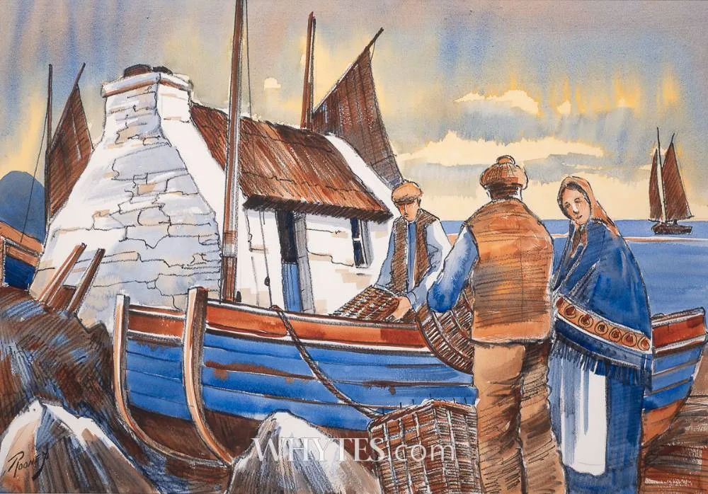 John P. Rooney, EARLY MORNING, watercolour