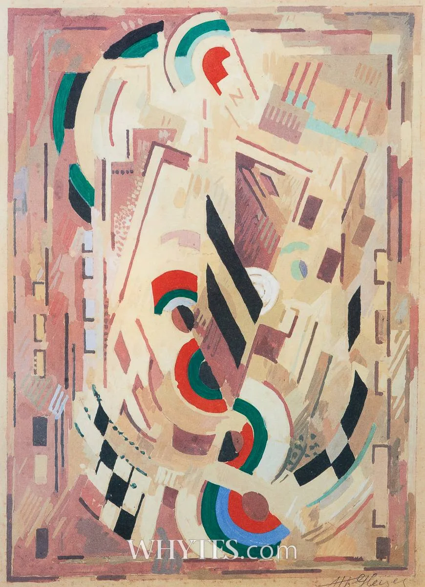 COMPOSITION by Albert Gleizes, poster, sold Mar 2026