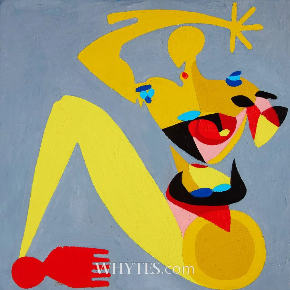 MONSTER by Ana Carey, 2026, arcylic on canvas; (unframed), offered Mar 2026