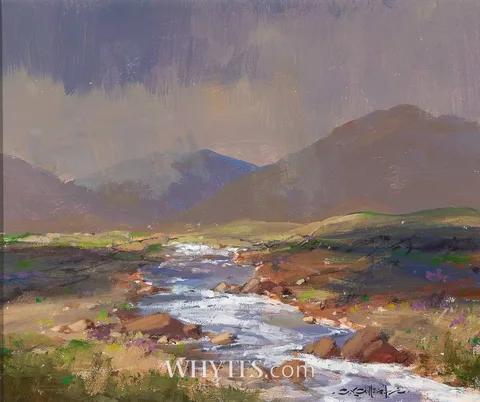 BENDOORAGH, COUNTY ANTRIM by George K. Gillespie, oil on board, offered Mar 2026