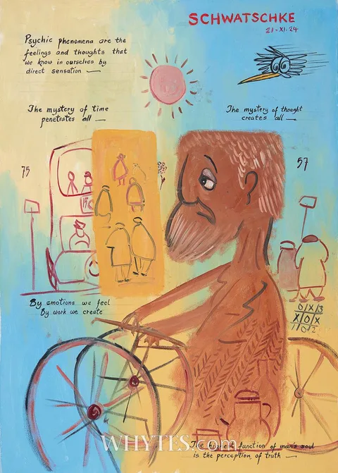 John Schwatschke, THE END OF A LOST BEGINNING, 2024, oil on canvas