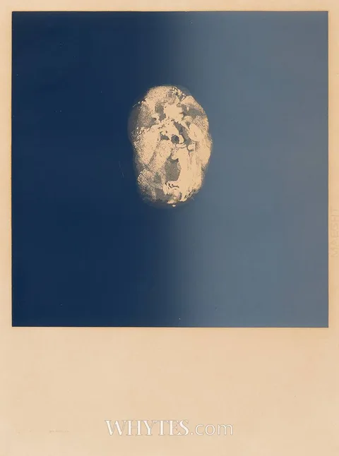 IMAGE IN DARKNESS by Louis le Brocquy, 1974, aquatint on Arches paper; (no. 43 from edition of 75), sold Mar 2026