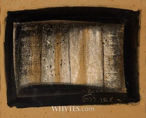 A SILENCE by Tony O'Malley, 1968, mixed media, sold Mar 2026