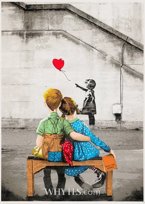 Thierry Guetta, ART TOUR, 2021, screenprint on archival paper; (artist's proof (3/9) from an edition of 95)