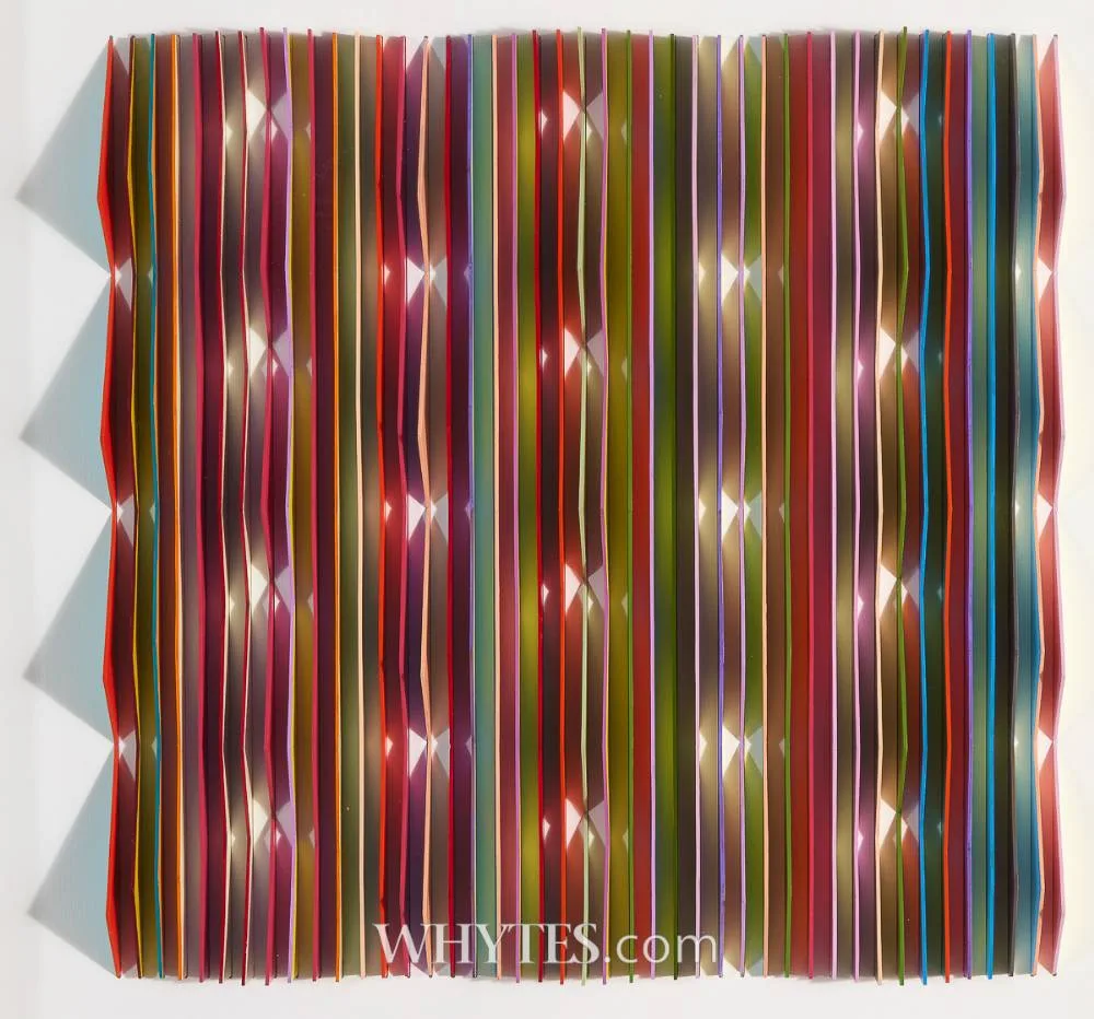 LINEAR II by Peter Monaghan, mixed media, offered Mar 2026