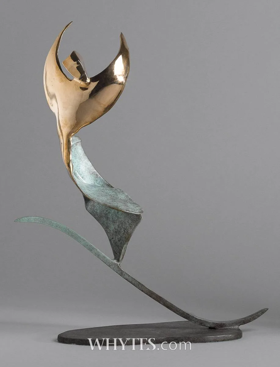 JOYFUL FIGURE by Joseph Sloan, 2023, bronze; (artist's proof, no. 3 from an edition of 4), sold Mar 2026