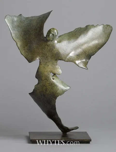 Joseph Sloan, ICARUS, 2024, bronze; (unique)