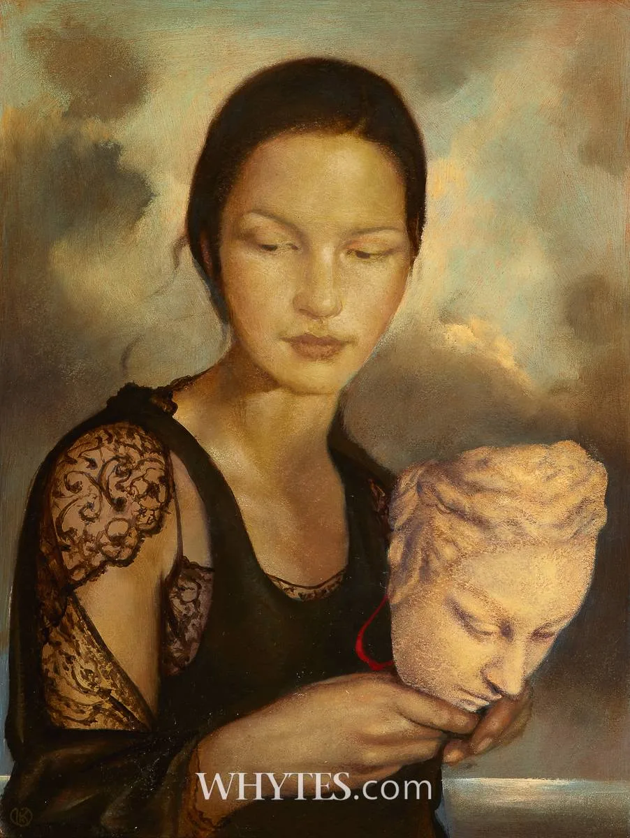 Ken Hamilton, THE STORM, oil on paper