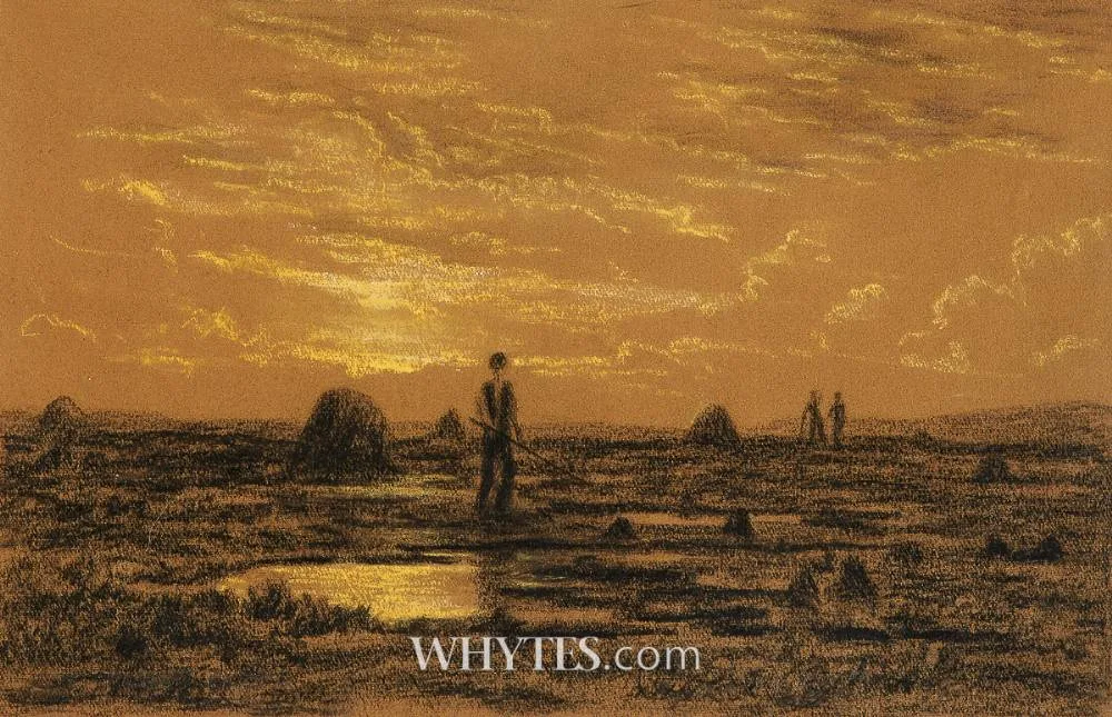 TIME TO STOP by Ciaran Clear, pastel, sold Dec 2025
