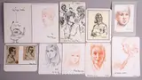 Thomas Ryan, COLLECTION OF SKETCHES, 1963-73 [SET OF TEN]