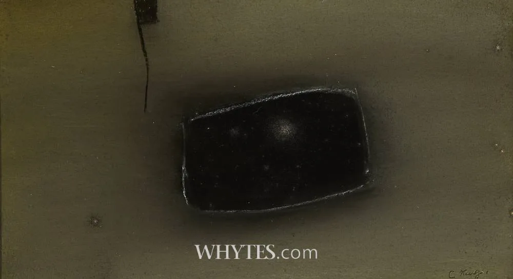 UNTITLED by Cecil King, oil and chalk on paper, offered Dec 2025