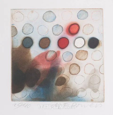 UNTITLED by Mary Farl Powers, screenprint; (no. 20 from an edition of 40), sold Dec 2025