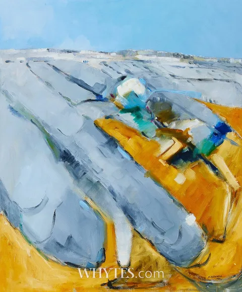 Michael Gemmell, BURREN LANDSCAPE, 1994, oil on canvas