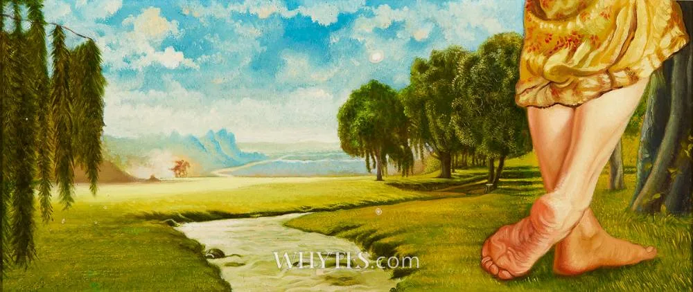 UNTITLED by Anthony Christian, 2004, oil on board, sold Dec 2025