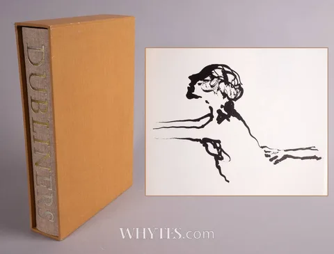 DUBLINERS by JAMES JOYCE [1986] by Louis le Brocquy, limited edition book; (no. 71 from an edition of 400), sold Dec 2025