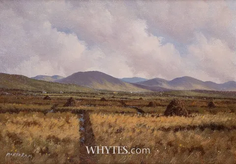 BENS, CONNEMARA by Gerry Marjoram, oil on canvas, sold Dec 2025