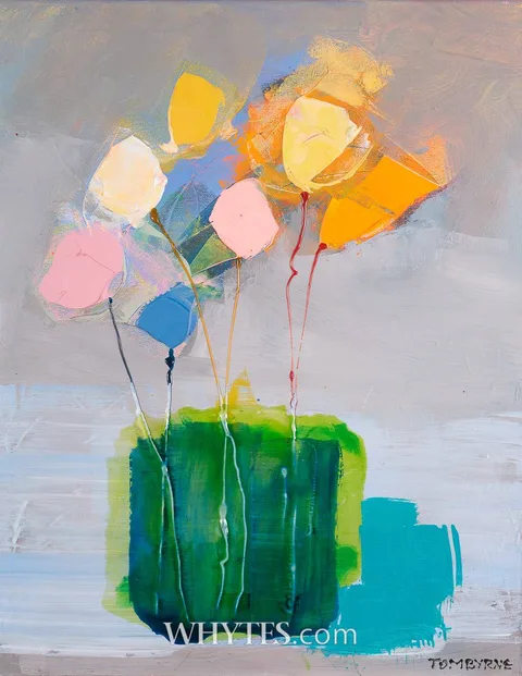 Tom Byrne, SATELLITE OF LOVE, oil on canvas