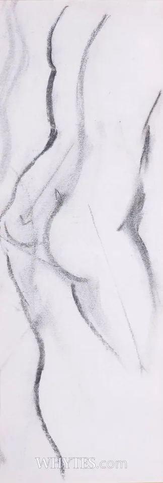Desmond Carrick, NUDE STUDY, pencil