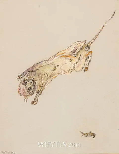 Jay Murphy, STILL LIFE STUDIES [RAT], pastel
