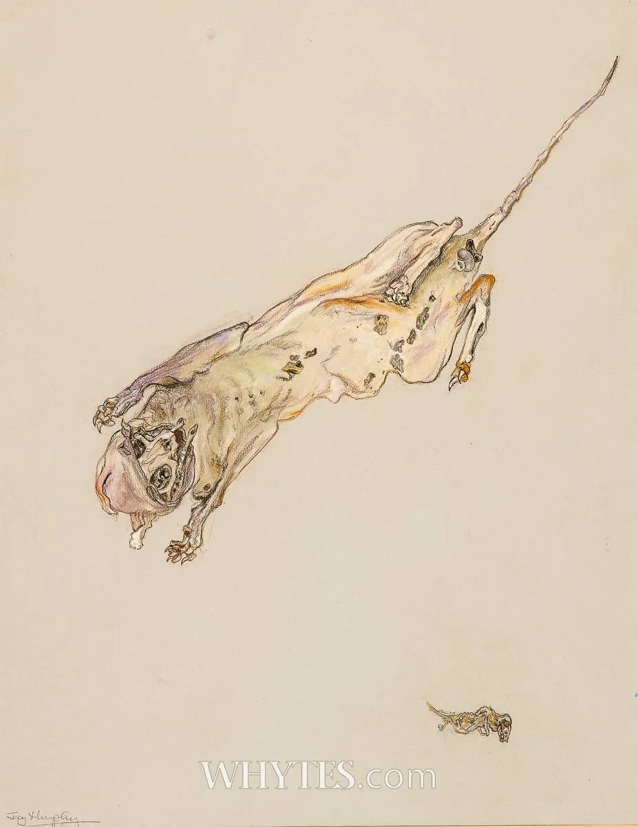 STILL LIFE STUDIES [RAT] by Jay Murphy, pastel, offered Dec 2025