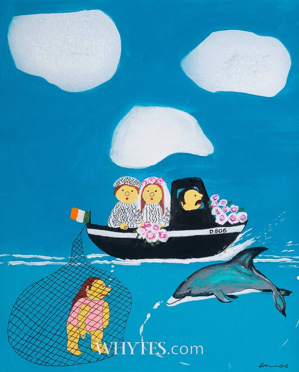 Brighid McLaughlin, MÍOL MÓR, oil on canvas
