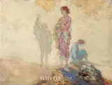 George Russell, THREE FIGURES BY THE SHORE