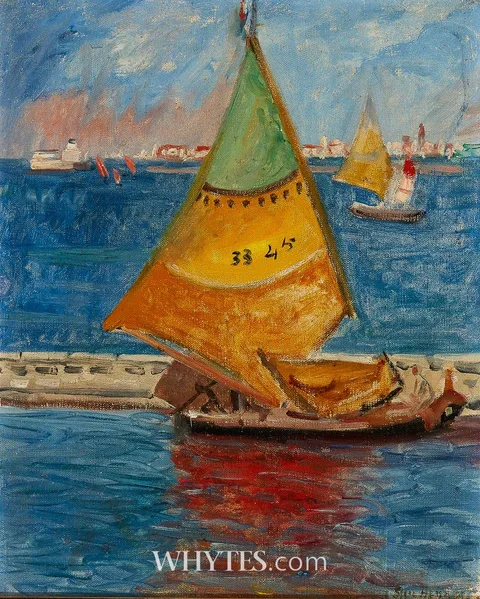 Grace Henry, CHIOGGIA, VENICE, ITALIA, oil on board